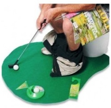 Голф в тоалетната